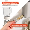 image:imageBELLA 10 speed Flip amp Store Countertop Blender  2 Slice Slim toaster Fitsanywhere Kitchenware Smart Toaster w 6 Shades Control amp Smoothie Blender w 48oz Capacity Pitcher Oatmilk