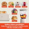 image:imageBELLA 10 speed Flip amp Store Countertop Blender  2 Slice Slim toaster Fitsanywhere Kitchenware Smart Toaster w 6 Shades Control amp Smoothie Blender w 48oz Capacity Pitcher Oatmilk