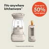 image:imageBELLA 10 speed Flip amp Store Countertop Blender  2 Slice Slim toaster Fitsanywhere Kitchenware Smart Toaster w 6 Shades Control amp Smoothie Blender w 48oz Capacity Pitcher Oatmilk