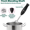 image:imageBELLA 2Speed Hand Immersion Blender with Whisk Attachment 250 Watt Red Immersion Blender with Dishwasher Safe Whisk amp Blending Attachments for Food Prep 14460Black