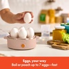 image:imageBELLA Egg Cooker Rapid Boiler amp Poacher Meal Prep Essential Family Sized Meals Make Up To 7 Large Boiled Eggs Dishwasher Safe Lid with CoolTouch Handles Poaching Tray Included BlackBlossom