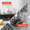 image:imageBELLA Egg Cooker Rapid Boiler amp Poacher Meal Prep Essential Family Sized Meals Make Up To 7 Large Boiled Eggs Dishwasher Safe Lid with CoolTouch Handles Poaching Tray Included BlackBlack