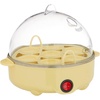 image:imageBELLA Egg Cooker Rapid Boiler amp Poacher Meal Prep Essential Family Sized Meals Make Up To 7 Large Boiled Eggs Dishwasher Safe Lid with CoolTouch Handles Poaching Tray Included BlackYellow