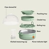 image:imageBELLA Egg Cooker Rapid Boiler amp Poacher Meal Prep Essential Family Sized Meals Make Up To 7 Large Boiled Eggs Dishwasher Safe Lid with CoolTouch Handles Poaching Tray Included BlackSeaglass