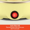 image:imageBELLA Egg Cooker Rapid Boiler amp Poacher Meal Prep Essential Family Sized Meals Make Up To 7 Large Boiled Eggs Dishwasher Safe Lid with CoolTouch Handles Poaching Tray Included BlackYellow