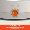 image:imageBELLA Egg Cooker Rapid Boiler amp Poacher Meal Prep Essential Family Sized Meals Make Up To 7 Large Boiled Eggs Dishwasher Safe Lid with CoolTouch Handles Poaching Tray Included BlackOatmilk