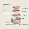 image:imageBELLA Egg Cooker Rapid Boiler amp Poacher Meal Prep Essential Family Sized Meals Make Up To 7 Large Boiled Eggs Dishwasher Safe Lid with CoolTouch Handles Poaching Tray Included BlackBlossom