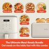 image:imageBELLA Slim 2 Slice Toaster  4Qt Slim Air Fryer Fitsanywhere Kitchenware Small Air Fryer w 6 Preset Cooking Options and Slim Toaster w 6 Shades Control Oatmilk