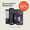 image:imageBELLA VersaBrew 12 cup Coffee Maker OatmilkPlum