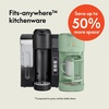 image:imageBELLA VersaBrew 12 cup Coffee Maker OatmilkSeaglass