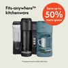 image:imageBELLA VersaBrew 12 cup Coffee Maker OatmilkSurf