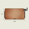 image:imageBella 12 x 22 in Ceramic Griddle OatmilkCopper
