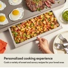 image:imageBella 12 x 22 in Ceramic Griddle OatmilkOatmilk  Tray