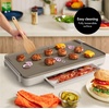 image:imageBella 12 x 22 in Ceramic Griddle OatmilkOatmilk  Tray