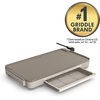 image:imageBella 12 x 22 in Ceramic Griddle OatmilkOatmilk  Tray
