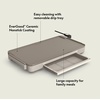 image:imageBella 12 x 22 in Ceramic Griddle OatmilkOatmilk  Tray