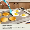 image:imageBella 12 x 22 in Ceramic Griddle OatmilkOatmilk  Tray