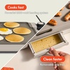 image:imageBella 12 x 22 in Ceramic Griddle OatmilkOatmilk