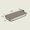 image:imageBella 12 x 22 in Ceramic Griddle OatmilkOatmilk