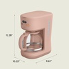 image:imageBella 12Cup Programmable Coffee Maker Auto Shutoff 900WBlossom