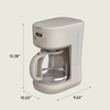 image:imageBella 12Cup Programmable Coffee Maker Auto Shutoff 900WOatmilk