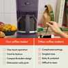 image:imageBella 12Cup Programmable Coffee Maker Auto Shutoff 900WPlum