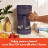 image:imageBella 12Cup Programmable Coffee Maker Auto Shutoff 900WPlum