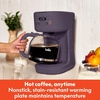 image:imageBella 12Cup Programmable Coffee Maker Auto Shutoff 900WPlum