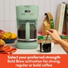 image:imageBella 12Cup Programmable Coffee Maker Auto Shutoff 900WSeaglass