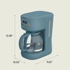 image:imageBella 12Cup Programmable Coffee Maker Auto Shutoff 900WSurf