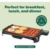 image:imagebella 10x16 Ceramic NonToxic Nonstick Griddle CopperBlack
