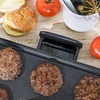 image:imagebella 10x18 Electric Griddle NonToxic with Warming Tray CopperBlack10 x 18