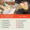 image:imagebella 10x20 Fold and Store Griddle NonToxic Ceramic Coating OatmilkOatmilk