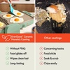 image:imagebella 10x20 Fold and Store Griddle NonToxic Ceramic Coating OatmilkSeaglass