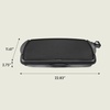 image:imagebella 10x20 NonToxic Nonstick Ceramic Griddle OatmilkBlack