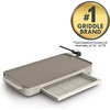 image:imagebella 10x20 NonToxic Nonstick Ceramic Griddle OatmilkOatmilk  Tray