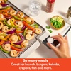 image:imagebella 10x20 NonToxic Nonstick Ceramic Griddle OatmilkOatmilk  Tray