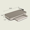 image:imagebella 10x20 NonToxic Nonstick Ceramic Griddle OatmilkOatmilk  Tray