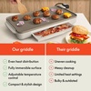 image:imagebella 10x20 NonToxic Nonstick Ceramic Griddle OatmilkOatmilk  Tray