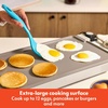 image:imagebella 10x20 NonToxic Nonstick Ceramic Griddle OatmilkOatmilk