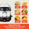 image:imagebella 14Egg Capacity Cooker amp Steamer Double Stack 360 Watt OatmilkBlack