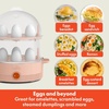 image:imagebella 14Egg Capacity Cooker amp Steamer Double Stack 360 Watt OatmilkBlossom