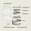 image:imagebella 14Egg Capacity Cooker amp Steamer Double Stack 360 Watt OatmilkOatmilk