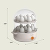 image:imagebella 14Egg Capacity Cooker amp Steamer Double Stack 360 Watt OatmilkOatmilk