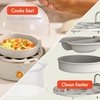 image:imagebella 14Egg Capacity Cooker amp Steamer Double Stack 360 Watt OatmilkOatmilk