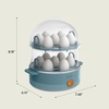 image:imagebella 14Egg Capacity Cooker amp Steamer Double Stack 360 Watt OatmilkSurf