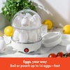 image:imagebella 14Egg Capacity Cooker amp Steamer Double Stack 360 Watt OatmilkWhite