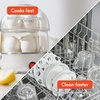 image:imagebella 14Egg Capacity Cooker amp Steamer Double Stack 360 Watt OatmilkWhite
