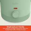 image:imagebella 15qt Manual NonToxic Slow Cooker with 3 Heat Settings BlackSeaglass