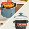 image:imagebella 15qt Manual NonToxic Slow Cooker with 3 Heat Settings BlackSurf
